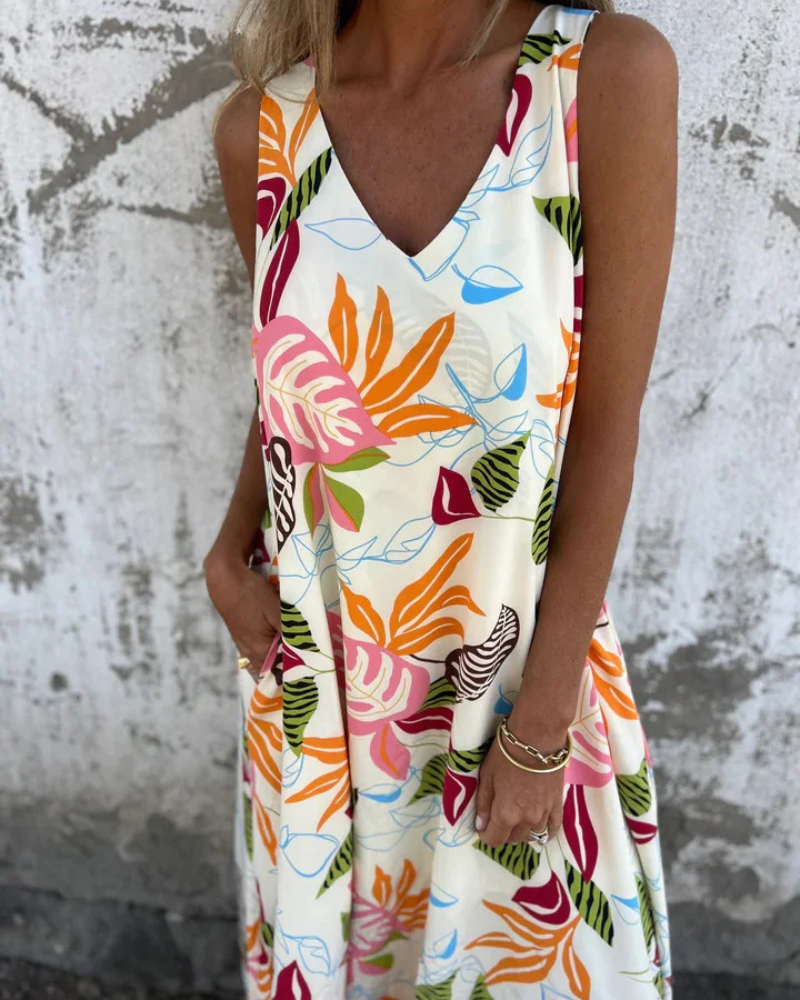 CALIFORNIA - FLORAL DRESS