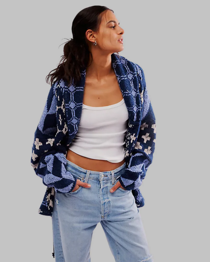 BOMERA - Vintage Button Down Collar Cardigan