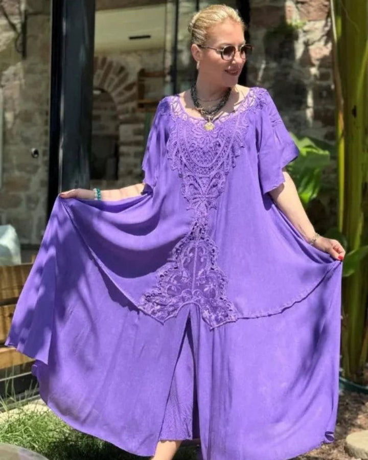 AILANA - EMBROIDERED DRESS