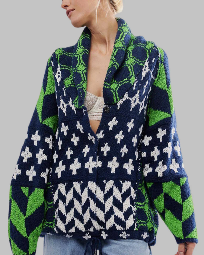 BOMERA - Vintage Button Down Collar Cardigan