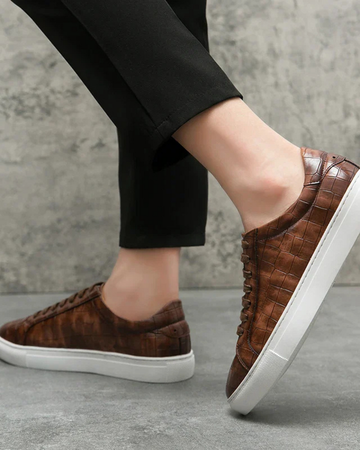 GALTIER - LOW TOP LEATHER SNEAKER