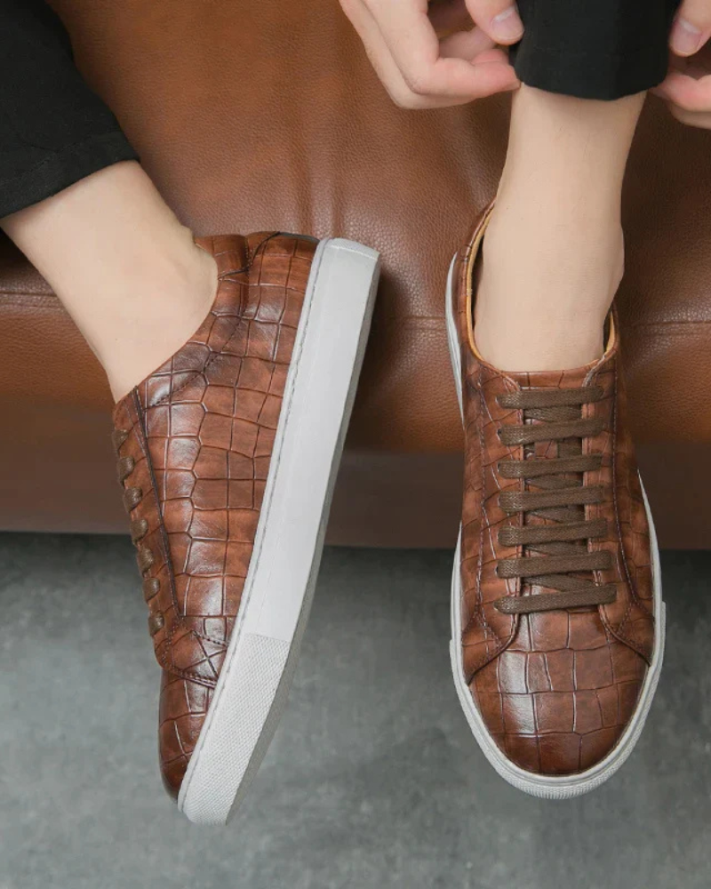 GALTIER - LOW TOP LEATHER SNEAKER
