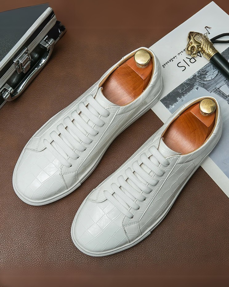 GALTIER - LOW TOP LEATHER SNEAKER