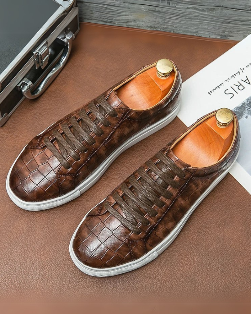 GALTIER - LOW TOP LEATHER SNEAKER