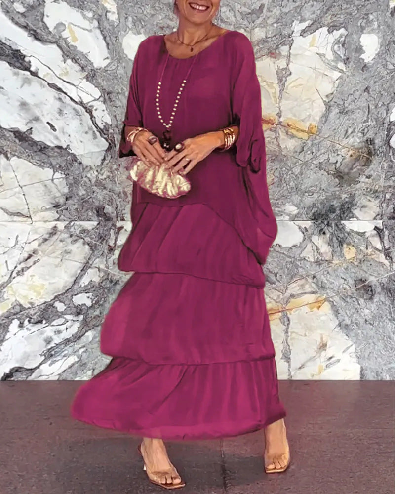 BETTY - Chiffon Boho Dress
